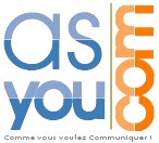 As you com